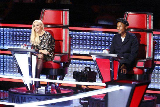 Gwen and Pharrell The Voice