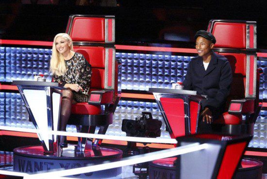 Gwen and Pharrell The Voice