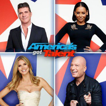 Simon Cowell and the AGT judges