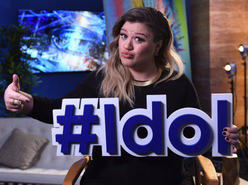For one night only, the original "American Idol" Kelly Clarkson returned to assist the judges in finding the final winner! (Photo property of FOX, FremantleMedia North America & 19 Entertainment) 