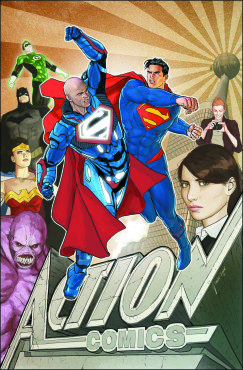 Can Superman overcome his next challenges when "Action Comics" returns to its original numbering? (Artwork property of DC Comics)