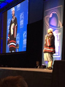 Actor-director Kevin Smith brought his one-man show: "An Evening with Kevin Smith" to Planet Comicon (Photo property of Jacob Elyachar) 