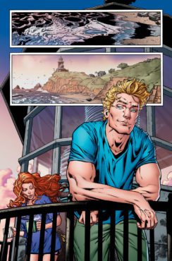 Aquaman and Mera's love story will be front and center of "Aquaman." (Artwork courtesy of DC Comics) 