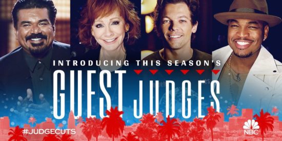 Reba, George Lopez and Louis Tomlinson guest judge AGT