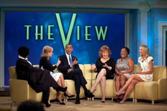 President Obama visits The View