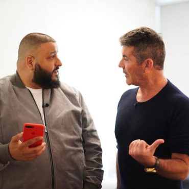 DJ Khaled meets Simon Cowell