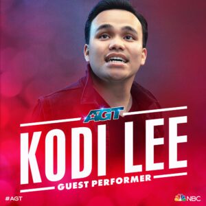 Kodi Lee returns to AGT
