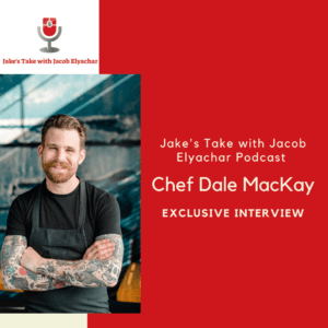Chef Dale MacKay visited 'The Jake's Take with Jacob Elyachar Podcast' to talk about competing on Top Chef: World All-Stars.'