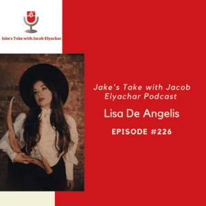 Singer-songwriter Lisa De Angelis spoke 'The Jake's Take with Jacob Elyachar' about songwriting and the challenges she faced breaking into the Australian and international music markets.