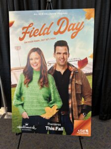 Hallmark Channel's upcoming film 'Field Day' held its world premiere at ChristmasCon Kansas City. (Photo property of Jake's Take with Jacob Elyachar)