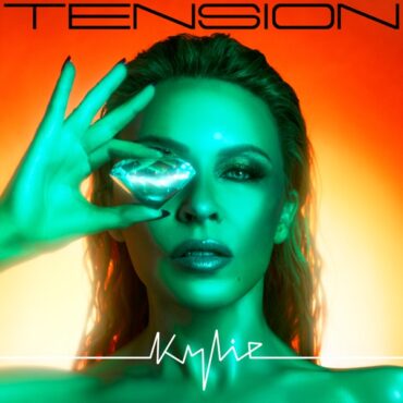 Kylie Minogue's sixthteenth album, 'Tension,' celebrates the synthpop music world. (Album cover property of Kylie Minogue/Darenote & BMG Rights Management UK)