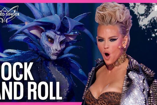 The Sea Queen returned for 'Masked Singer: Season 10's Rock Night! (Graphics and photos property of FOX)