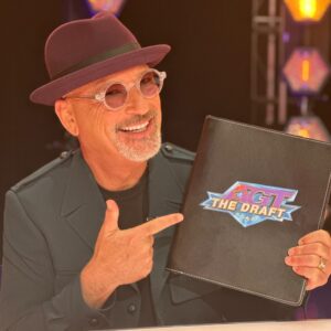 Veteran judge Howie Mandel took command of week two of AGT: Fantasy League (Photo property of NBC)