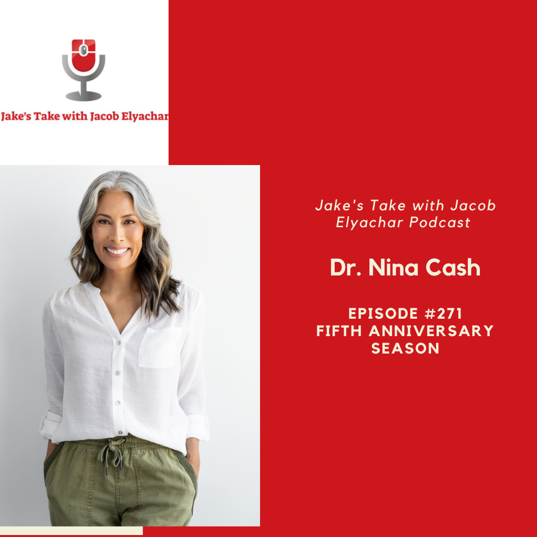 Dr. Nina Cash visited 'The Jake's Take with Jacob Elyachar Podcast' to talk about being the oldest 'Sports Illustrated' model & her dream 'Dancing with the Stars' pro.