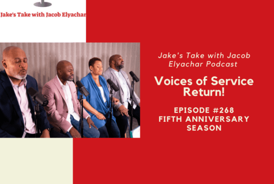 Voices of Service returns to 'The Jake's Take with Jacob Elyachar Podcast' & talks touring, music & a potential 'AGT' return.