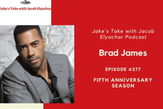 Actor Brad James spoke about his iconic characters, Todd and Cameron Sanders, Jr. along with participating in Netflix's Shirley. (Graphic property of Jakes Take with Jacob Elyachar)