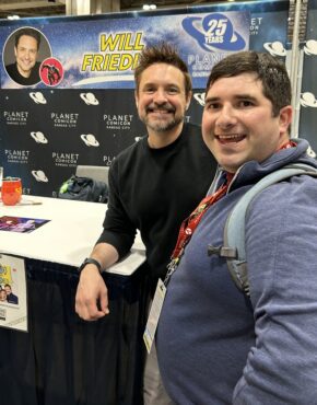 Will Friedle is the third Batman actor I met at a convention. I met the late Kevin Conroy at NYCC and the late Adam West at Planet Comicon.
