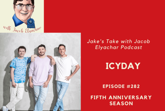 Pop + R&B trio ICYDAY (Sloane Morgan Siegel, David Bloom, & Isaac Cohen) visited 'The Jake's Take with Jacob Elyachar Podcast.'