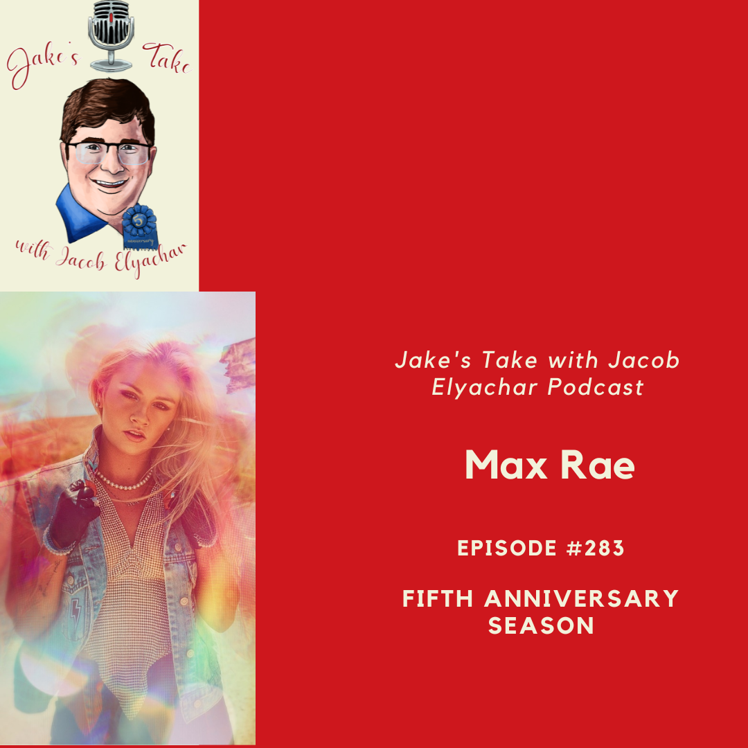 Max Rae visited 'The Jake's Take with Jacob Elyachar Podcast' to talk about her music & touring with Blue and Aston Merrygold in the UK.