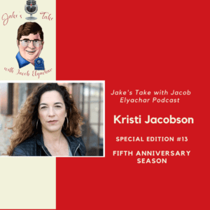 Filmmaker Kristi Jacobson spoke about filming the 'Louder: The Sound of Change' documentary on a special edition of Jake's Take with Jacob Elyachar Podcast.